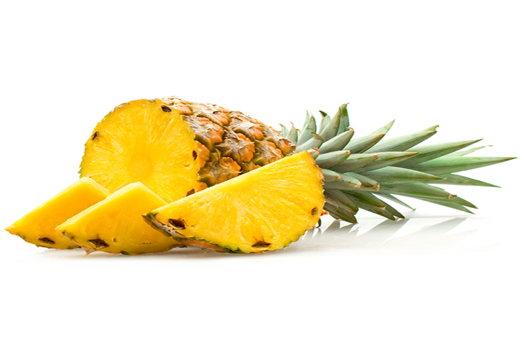 Golden pineapples from Kenya
